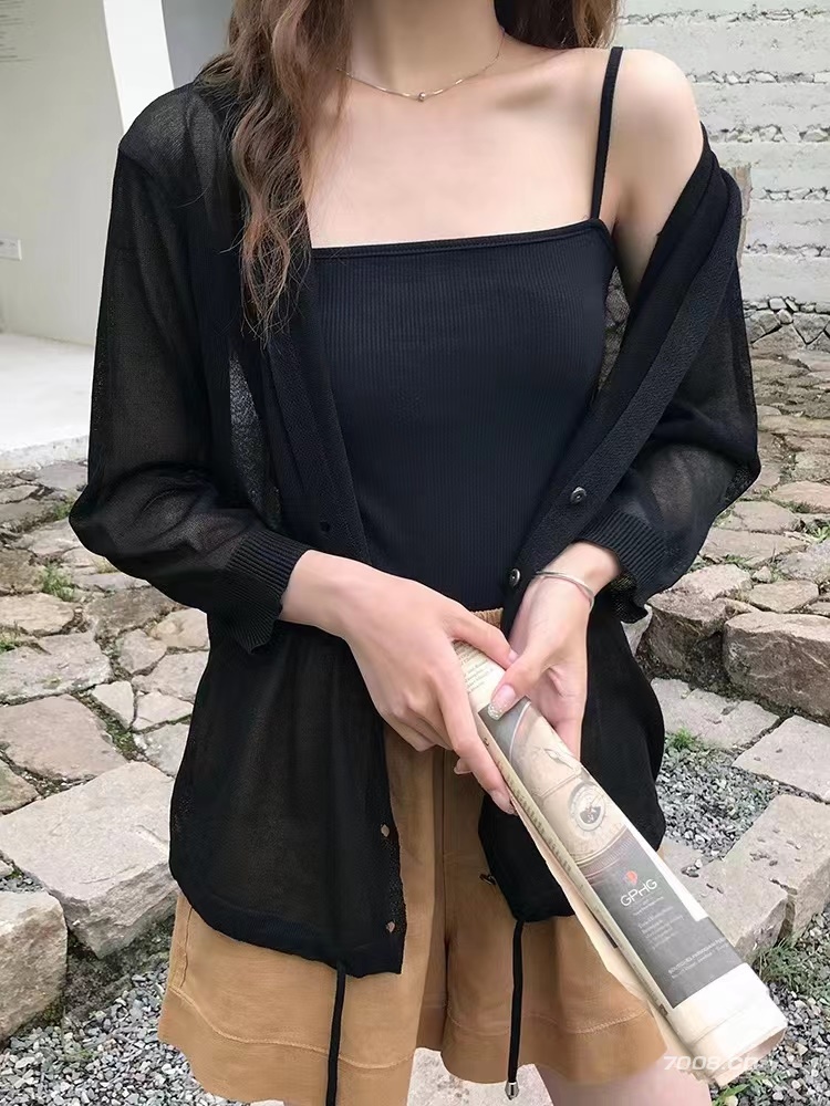 冰丝辣妹款吊带